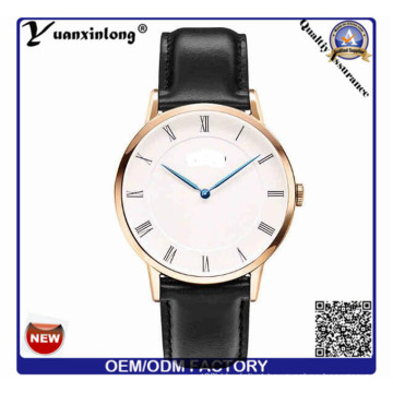 Yxl-656 louco vendendo relógio de couro Unisex marca seus próprios relógios OEM relógio do seu próprio logotipo da marca